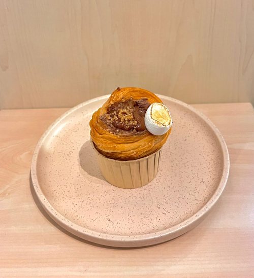Chocolate Hazelnut Cruffin